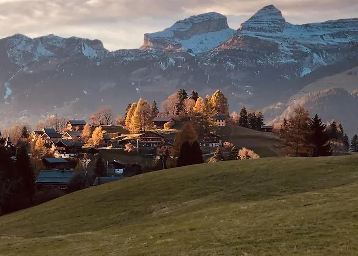 Boutique Panoramic Views Hot Tub Domek alpejski Vers L'Eglise