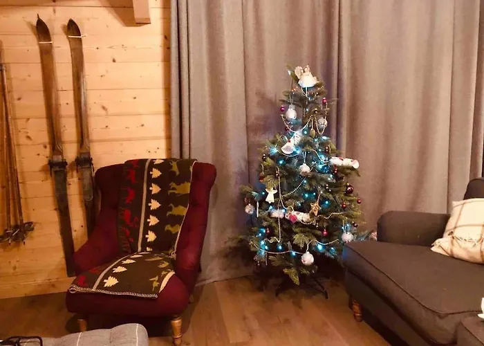 Boutique Panoramic Views Hot Tub Domek alpejski