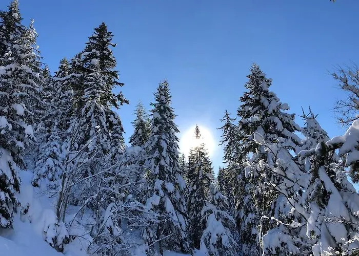 Domek alpejski Boutique Panoramic Views Hot Tub *