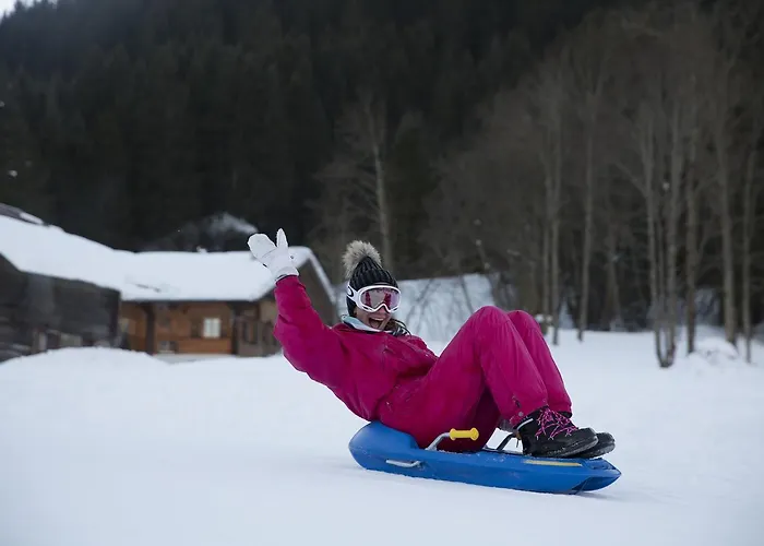 Boutique Panoramic Views Hot Tub Domek alpejski *